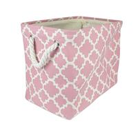 DII Home Essentials Polyester, Mauve Lattice, Small