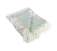 DII Jeté de lit à Rayures Menthe