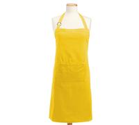 DII Kitchen Collection Tablier de Chef en Coton Jaune