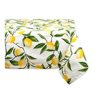DII Nappe en Coton pour événements de Restauration, dîners, barbecues d'été ou Usage Quotidien, 132 x 132 cm