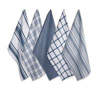 DII Mélange de Coton tissé Bleu Pierre 45,7 x 71,1 cm