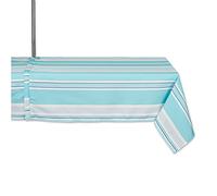 DII Nappe de Plage rayée, Polyester, Fermeture éclair, 60 x 84 cm