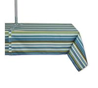 DII Nappe Multi-Usage pour intérieur/extérieur, Lavable en Machine, rayée, 152,4 x 213,4 cm avec Fermeture éclair, imprimé Plage