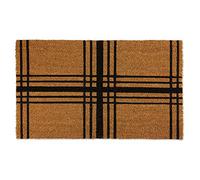 DII Paillasson d'extérieur Moderne en Fibre de Coco Naturelle, décoration de Porche, 43,2 x 73,9 cm, Carreaux de Ferme