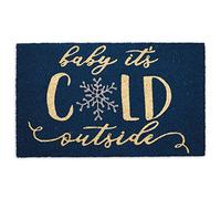 DII Paillasson saisonnier en Fibre de Coco Baby Its Cold 18 x 30 cm