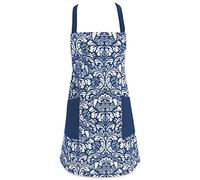 DII Tablier de Cuisine Ajustable avec Poches et Liens Extra Longs en Coton pour Femme
