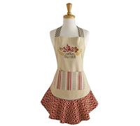 DII Tablier de cuisine d'automne et de Thanksgiving pour femme, liens à taille longue, rassemblement