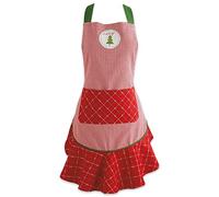 DII Tablier de cuisine de Noël réglable pour femme, taille adulte, pour cuisiner, pâtisserie, artisanat et divertissement, taille unique, Merry Tree