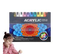 DIiiY Marqueur de peinture acrylique pour enfants - Marqueur de peinture acrylique pour enfants - Marqueur de vêtements imperméable - Accessoires d'art pour t-shirts, baskets, œufs de Pâques