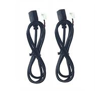 DIIOOMIEEU Adaptateur de câble d'extension USB de 75 cm pour voiture, bateau, connecteur 4 broches + 6 broches, 2 x