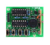 DIIOOMIEEU Kit de soudure électronique 16 musiques pour apprendre à souder 4,5-5 V