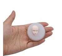 DIIOOMIEEU Moule en silicone époxy fait à la main en forme de visage de fée, visage de fée