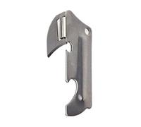 DIIOOMIEEU Ouvre-boîte multifonction en acier inoxydable poli, pliable, antirouille, pratique