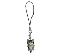 DIIOOMIEEU Porte-clés en acrylique avec pendentif en forme de chat - Chaîne de téléphone - Bijou d'ornement