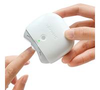 Diirglus Coupe-ongles électrique automatique avec lumière et 2 vitesses, coupe-ongles et lime 2 en 1, rangement des restes d'ongles, tondeuse à ongles rechargeable par USB pour bébés, enfants, personn