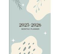 DijitalBy Fabrika 2025-2026 monthly planner: Calendar Book, Goal Setting, and To Do List Notebook, Jan 2025 - Dec 2026, 8" x 11", Perfect Organizer for Productivity