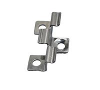 dijiusidy 100 panneaux, les clips de pièces en acier sont résistants à la corrosion, les panneaux de terrasse composites durables WPC sont faciles à installer 5 mm 7,5 mm, 7.