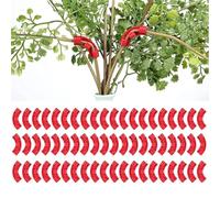 dijiusidy Accessoires de Tente de Culture 60x, Manchons pré-torsadés, Joint pour l'entraînement des Plantes, entraîneur Plantes pour tiges Pliables, Clips Lst