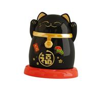 dijiusidy Boîte de Rangement Mignonne pour -Dents,Noir,6.6 x 7.7 cm | décorations traditionnelles chinoises en forme de chat porte-. Pratique et élégante, Pour elle est idéale pour