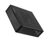 dijiusidy Boîtier PC Moderne de Bureau avec châssis Mini ITX pour Le Gaming et Le Home cinéma : Un boîtier Compact et élégant. Alimentation entièrement en Aluminium, M05, 19 x 20.5 x 6 cm