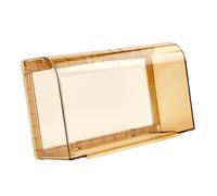 dijiusidy Cache-Interrupteur Mural de Type 118 avec pour Prise de Courant, idéal pour Bureau, Cuisine entrepôt, Brun, 202x75x121mm