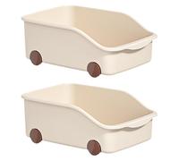 dijiusidy Ce bac de rangement pour placard est très pratique dans la salle à manger et permet de fruits, légumes et bouteilles.