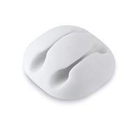 dijiusidy Clips de câble Organisateur de Fil d'appareil résistant à l'usure Support de Cordon adhésif imperméable à l'eau câbles légers Fils d'attache-Maison, Tapez 8, 2 Trous