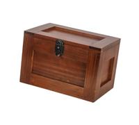 dijiusidy Coffret à trésors Multifonctionnel pour Loisirs créatifs, Art et Passe-Temps. Boîte de Rangement Vintage en Bois, verrouillable, pour Bijoux, Durable et élégante.