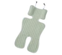 dijiusidy Coussin de siège bébé respirant, protège le revêtement du siège auto en été, rembourrage rafraîchissant en polyester pour siège enfant, vert