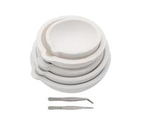 dijiusidy Creuset en quartz pour la à haute température, équipement de fabrication de bijoux et solutions de coulée pour métaux précieux, ensemble de creusets en quartz et
