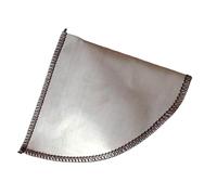 dijiusidy Filtre à café réutilisable sans papier, entonnoir en acier inoxydable 304, conçu pour les amateurs de café. Meilleure expérience. Filtre conique en métal