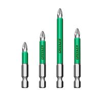 dijiusidy GREENER Tournevis Foret Hex Shank Extraction Tournevis Portable Remplacement Outil Extracteur Accessoires, 50/65/70/90mm 4PCS
