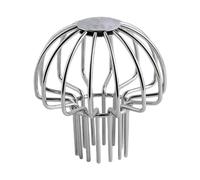 dijiusidy Grille de de gouttière Extensible et Efficace, empêchant Les Feuilles et Les débris d'obstruer tuyaux d'évacuation et améliorant Leur Fonctionnement, Argent, pour 40 mm à 50 mm