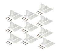 dijiusidy Les arrêts de neige empêchent la neige de glisser des toits métalliques. Associés à des protège-gouttières avec joint d'étanchéité, ils offrent une meilleure, Clair, 100 mm