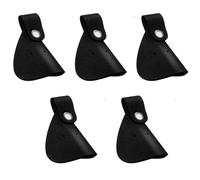 dijiusidy Lot de 5 cache-nez pour lunettes de soleil, pour activités de plein air, Pour masque UV fiable, frais et confortable, noir