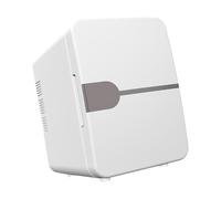 dijiusidy Mini réfrigérateur thermoélectrique compact et léger, idéal pour les soins de la peau, les voyages et activités de plein air. Capacité : 4 L, Blanc