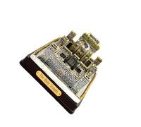 dijiusidy Modèle de Table élégant du Temple de Jérusalem, Objet Collection, ajoutant Une Sensation sainteté Partout avec Une Forme et des détails délicats, Figurine Religieuse, pièce maîtresse