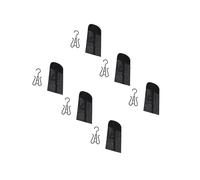 dijiusidy Organisateur d'extensions de cheveux avec six sacs de rangement pour perruques et crochets garantissant que les perruques sont sans poussière et facilement accessibles.