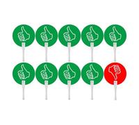 dijiusidy Panneaux de pour les élèves et les enseignants : évaluation de la compréhension des élèves par enseignants (Vrai Faux) ; matériel pour événements en classe.