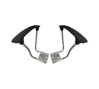 dijiusidy Pièces de Rechange pour accoudoirs de Chaise Bureau : accoudoirs pivotants et relevables en Maille, Accessoires pour Une Prise en Main Confortable, pour chaises Bureau à Domicile d'étude.