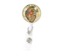 dijiusidy Porte-Badge rétractable Fonctionnel pour Bureau, étudiants, infirmières, Solution d'identification Efficace, Clip de Badge élégant pour infirmières et médecins.