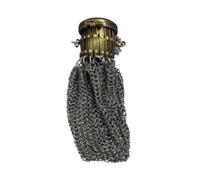 dijiusidy Portefeuille Vintage pour collectionneurs, Style Britannique des années 1920. Modèle Unique avec chaînette. Style médiéval Anglais. Se Glisse Facilement dans Un Sac à Main Une Poche. Sac