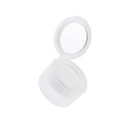dijiusidy Pot à tamis pour poudre cosmétique de voyage, pots vides et mélange de maquillage, pot poudre libre avec tamis, à paillettes pour le visage