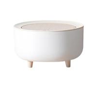 dijiusidy Poubelle de Bureau compacte et élégante avec Couvercle, idéale pour Les Bureaux et Facile à Transporter dans Divers environnements. Corbeille à Papier Poser sur