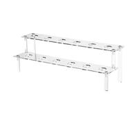 dijiusidy Présentoir à cornets alimentaires polyvalent, support à desserts, présentoir cornets de glace et gaufres pour toutes les occasions, cupcakes, support