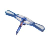 dijiusidy Tête de Nettoyage Efficace pour Piscine avec Poils pour Les Coins, marches, escaliers et Jets de Spa. Matériau : Plastique. Adaptateur Tuyau Rotatif. Nettoyeur Coins, marches et escaliers.