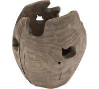 DIJK vase décoratif en bois
