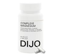 DIJO - Complexe Magnésium Bisglycinate - 200mg / jour - Réduction de la Fatigue, Soutien du système nerveux - Enrichi en Taurine et Vitamine B6-1 Mois