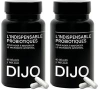 DIJO - L'indispensable Probiotique - Renforcement de la Flore Intestinale - 8 Souches de Bactéries & 28 Milliards d'UFC - Gélules Gastro-Résistantes - Végan - Fabriqué en France (1 MOIS) (Lot de 2)