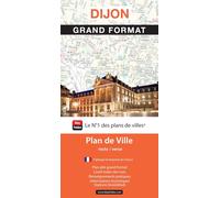 Dijon - Plan de ville grand format | Blay Foldex